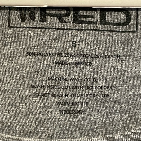 NWT Ole Red Gatlinburg Gray Scoop Neck Tee Size Small - Picture 3 of 3